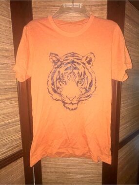 Orange Tiger Graphic Tee